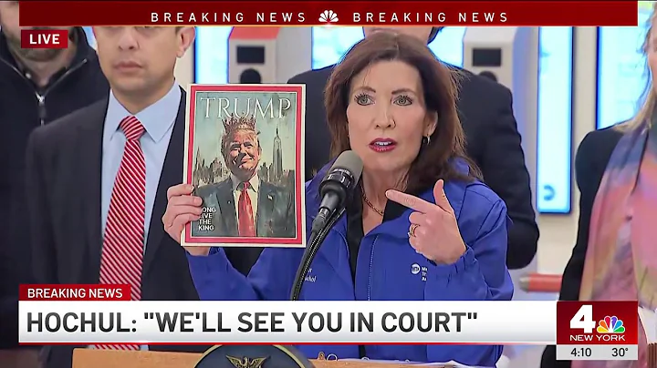 FULL VIDEO: Gov. Hochul responds to Trump administration revoking congestion pricing approval