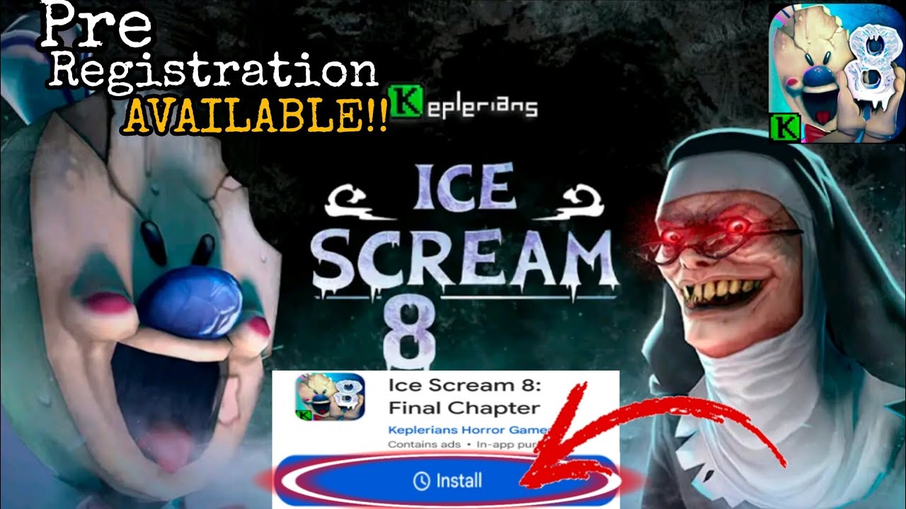 Finally!! Ice Scream 8 Available For Pre-registration