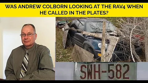 Was Andrew Colborn looking at the RAV4 when he cal...