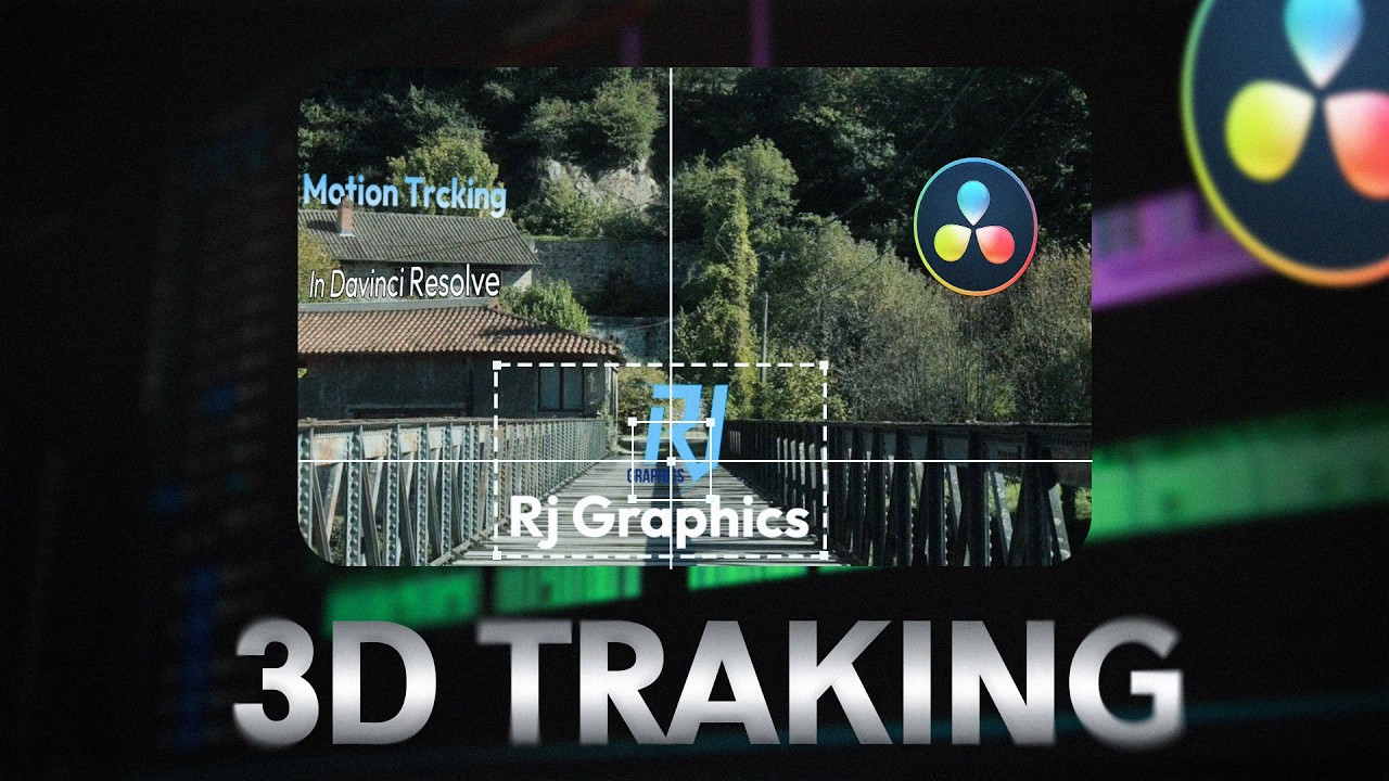 EASY Text ATTACH & TRACK on Walls or Objects | DaVinci Resolve Pro Tip