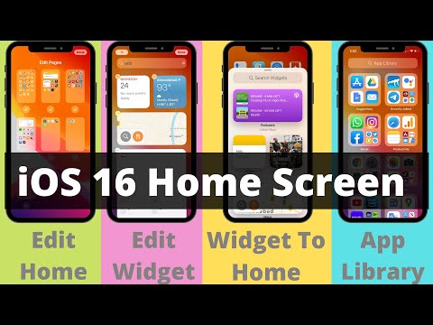 iOS 17: How to Hide/Unhide Pages, Add/Remove Widgets on iPhone Home Screen & App Library 2024 hqdefault