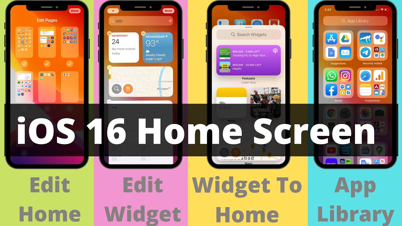 iOS 14: How to Hide/Unhide Pages, Add/Remove Widgets on iPhone Home Screen & App Library in 2021