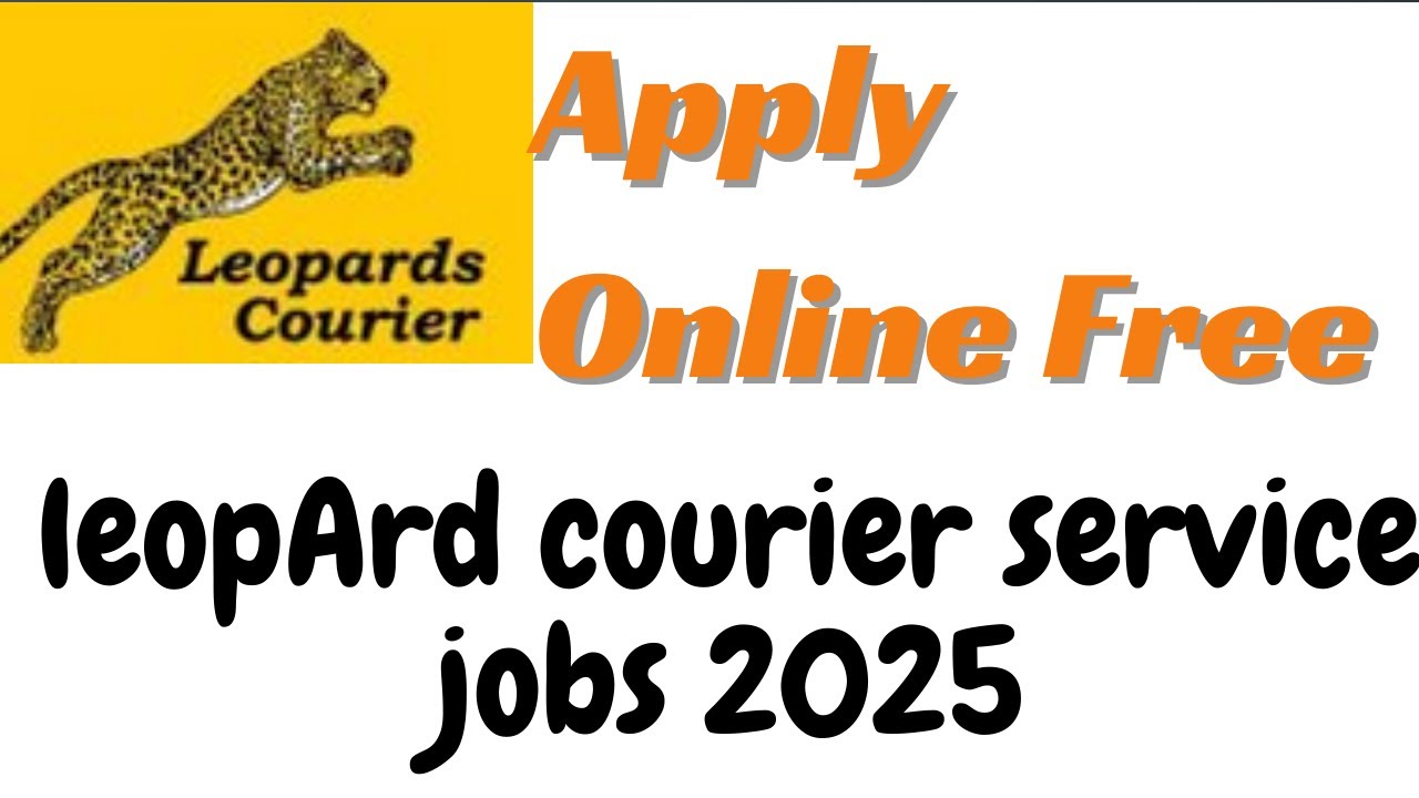 Leopard courier service jobs 2024 | Latest leopard courier jobs - YouTube