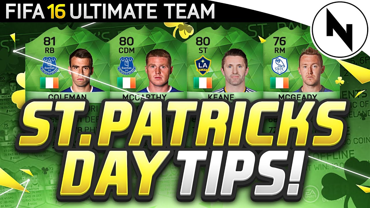 GREEN CARDS! - FIFA 16 ST. PATS DAY TIPS! - FIFA 16 Ultimate Team