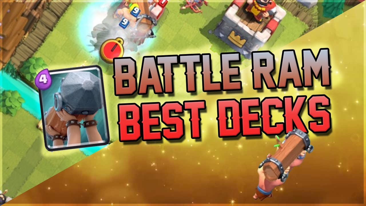 Clash Royale Best Decks with Battle Ram! YouTube