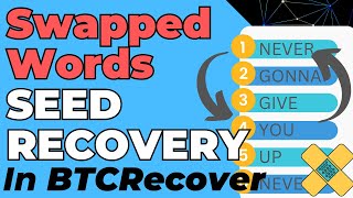 Wallet Seed Recovery with Swapped Seed Words (BTCRecover Bitcoin Usage Example) by Crypto Guide 4,588 views 11 months ago 7 minutes, 13 seconds
