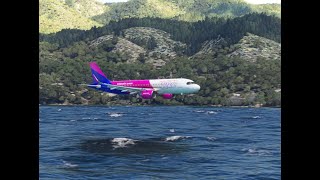 Airbus A320 hard landing at Lake Tahoe Airport