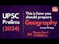 Smart Approach to GEOGRAPHY for UPSC-Prelims 2023🚀 | Low RETURN Topic |