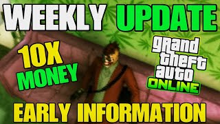 GTA Online 10X Bonus Weekly Update! Early Information!