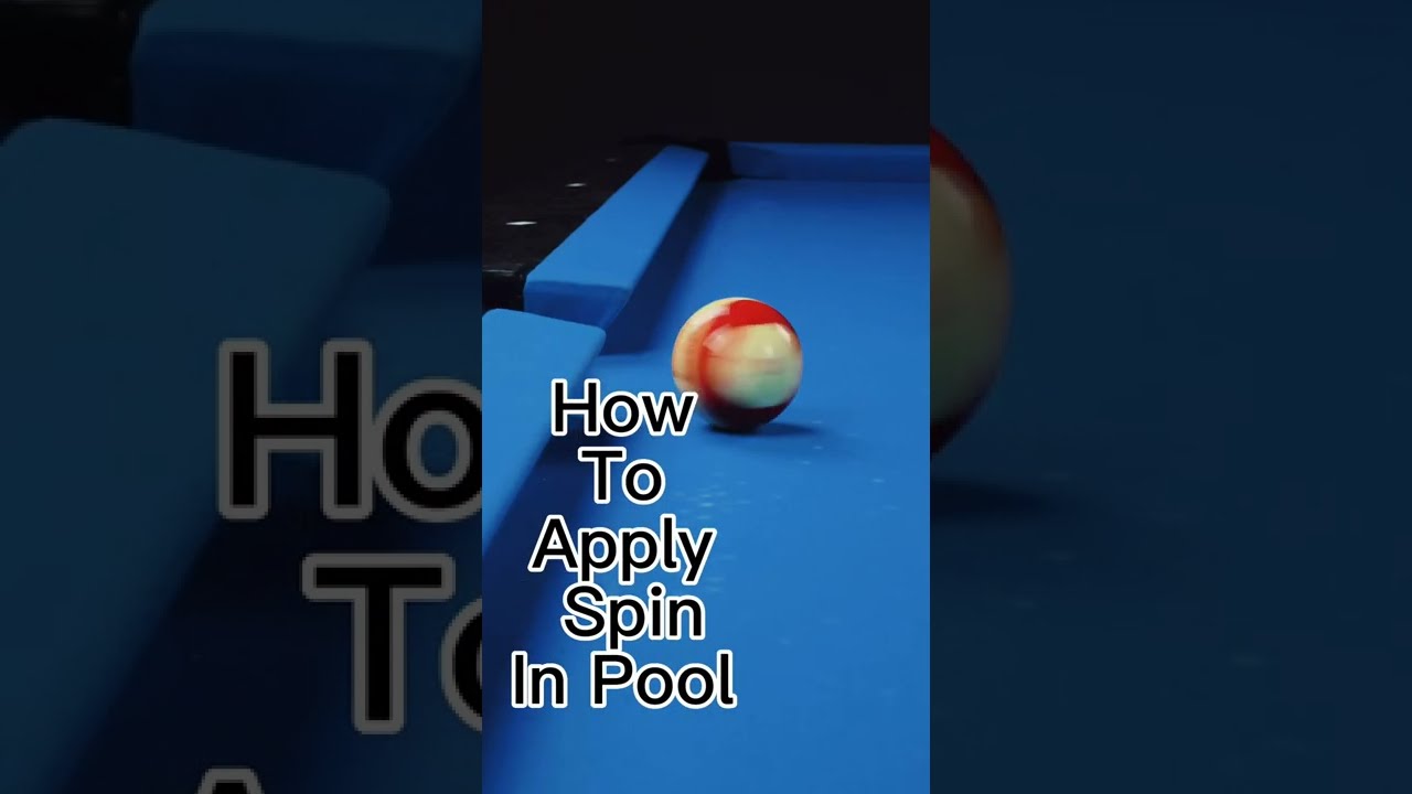 Billiards Tutorial: Spin Use
