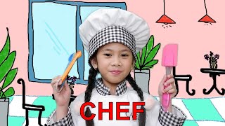 I Want to be a Chef | Kids Little Dreamer | Caielle's World of Fun
