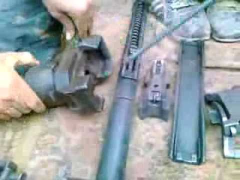 التعريف بقطع مضاد الطيران 23 وكيفية تركيبة معسكرات لواء اليرموك تصوير ابو دحام