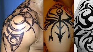 Tribal Tattoo on Shoulder Ideas