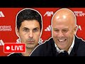 Live Post-Match Press Conference: Arne Slot & Mikel Arteta Discuss Liverpool 1-0 Arsenal ⚽