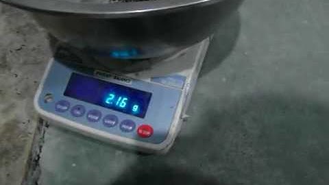 2g Tea Weighing Video with Super-micro Weigher from Wilpac