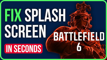 BATTLEFIELD 6 SPLASH SCREEN CRASH [FIXED] | BF6 Crash After Splash Screen Problem