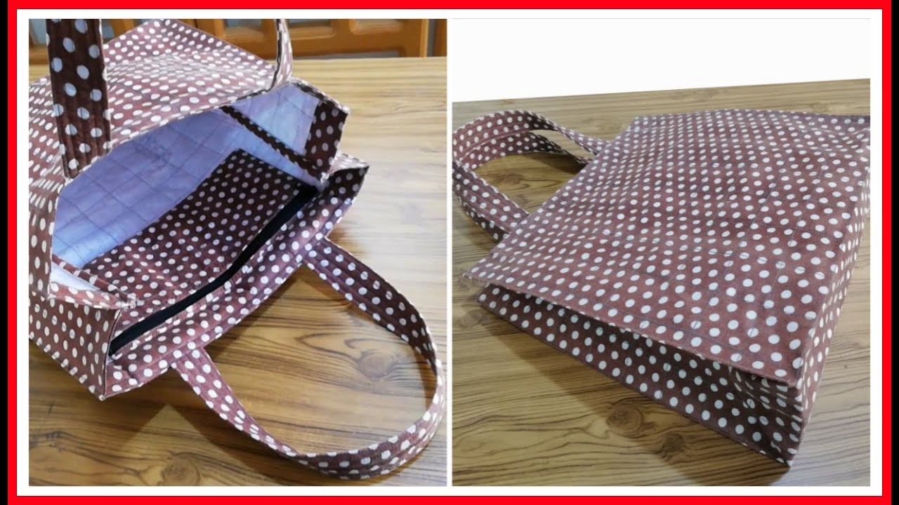 شنطة السوق/تخزين ملابس 🛍️من شيكارة وعباية قديمة.. جميلة وسهلة جداً