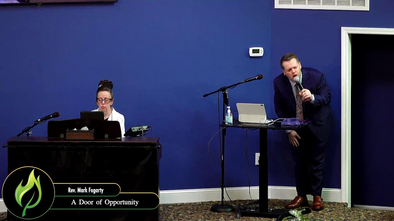 Sunday AM Worship Service | Rev. Mark Fogarty | A Door Of Opportunity | 10.26.2025