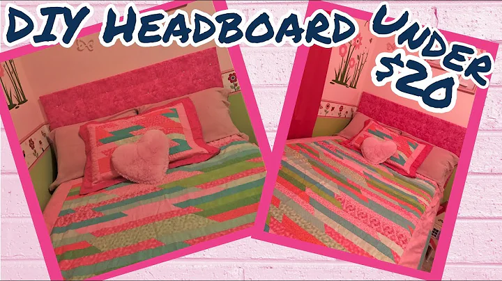 DIY DOLLAR TREE/Joann's TUFTED HEADBOARD | UNDER $...