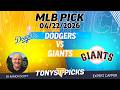 Dodgers vs. Giants MLB Betting Odds &amp; Picks, 4/22/26 | Night Moves Show