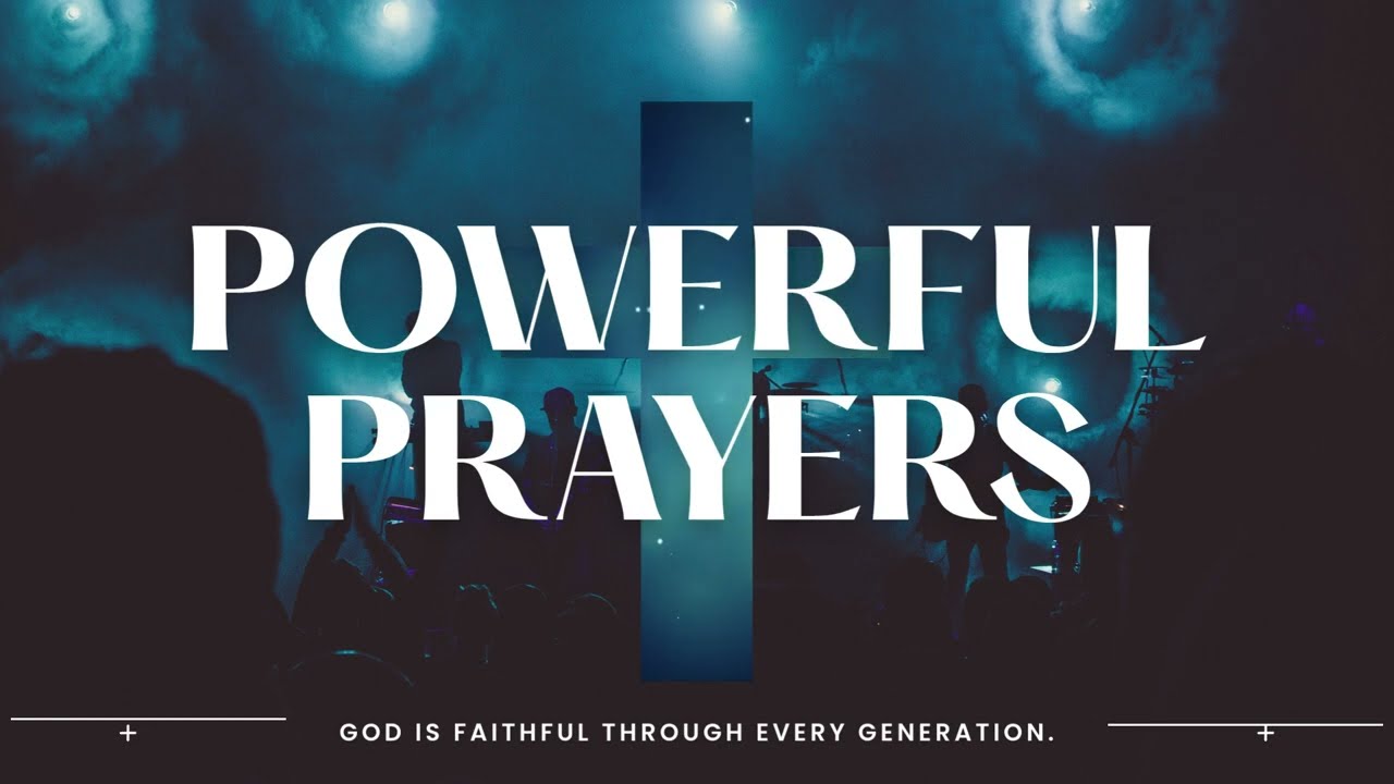 Prayer to start off the week 