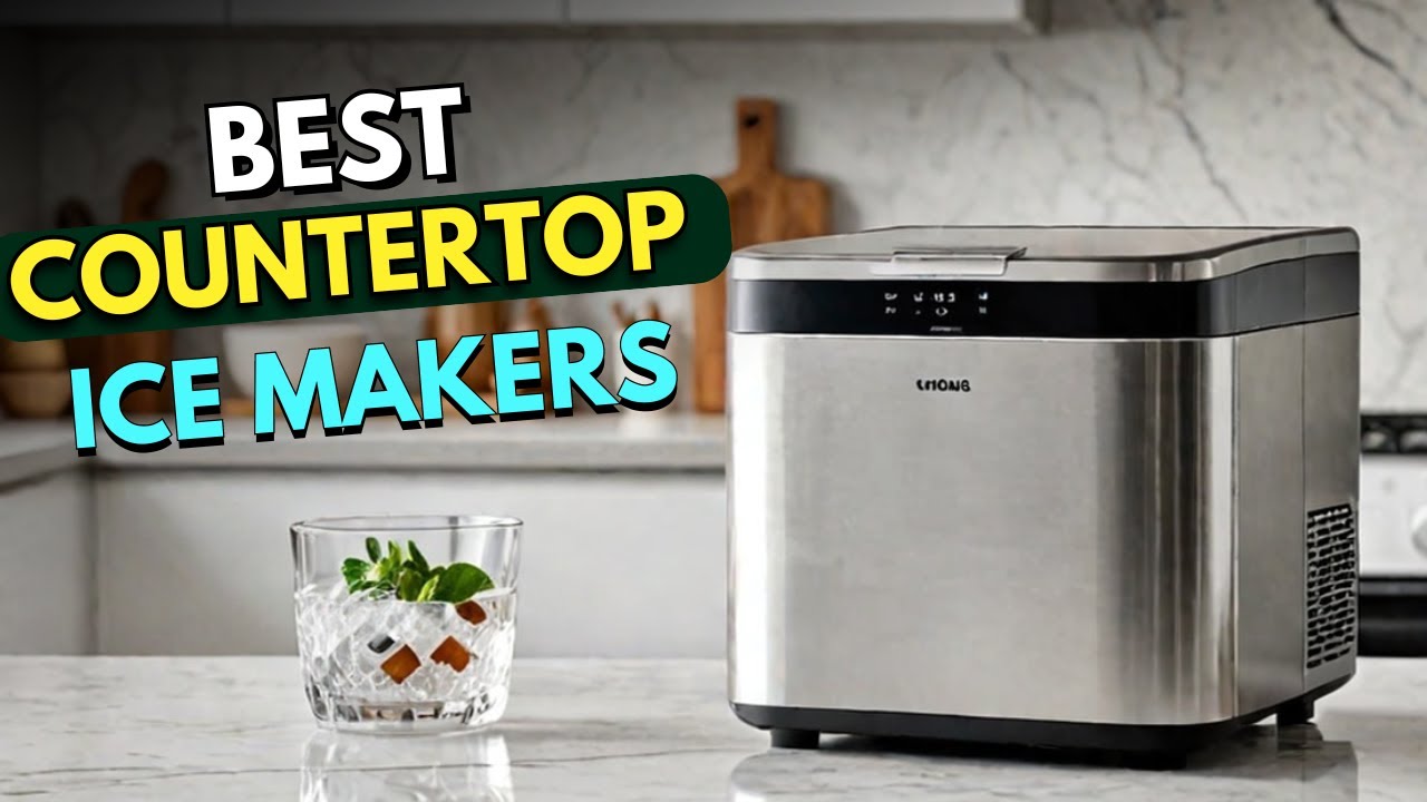 Best Countertop Ice Makers for Home | Portable Ice Maker 2024 - YouTube