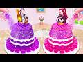 Delicate Mini Princess Cake Decorating 🌈 Kpop Demon Hunter Princess Looking For You 🍇 How To Cake