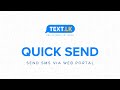 Text.lk Quick Send | Text.lk - SMS Gateway Sri Lanka
