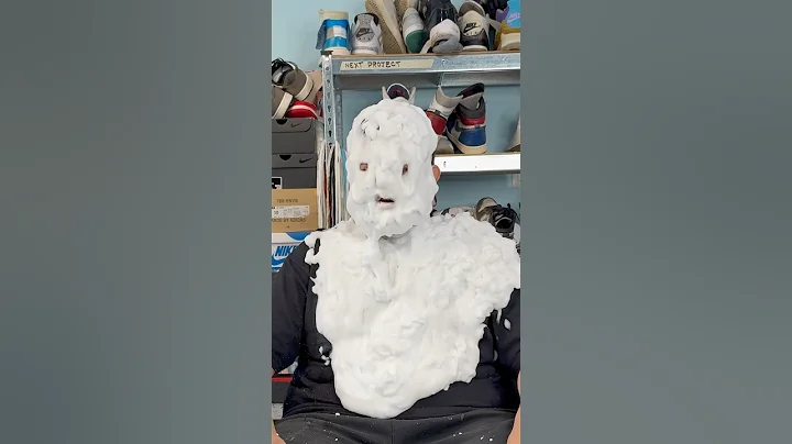 How much foam does shoelada have?🤔 #shoedoc #shoelada #fz150 #shoecleaner #150bucks #foamzone