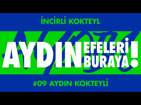 AYDIN'IN EFELERİ İNCİRLİ OLUR KOKTEYLLERİ // İncirli Aydın Kokteyli Nasıl Yapılır?