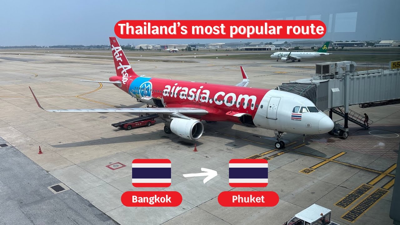 [TRIP REPORT] Thai AirAsia Airbus A320-200 (Economy Class) Bangkok Don Mueang - Phuket