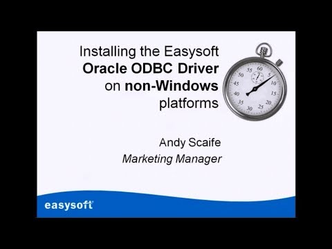 Installing the Easysoft Limited Oracle ODBC Driver on Linux in less than 60 seconds