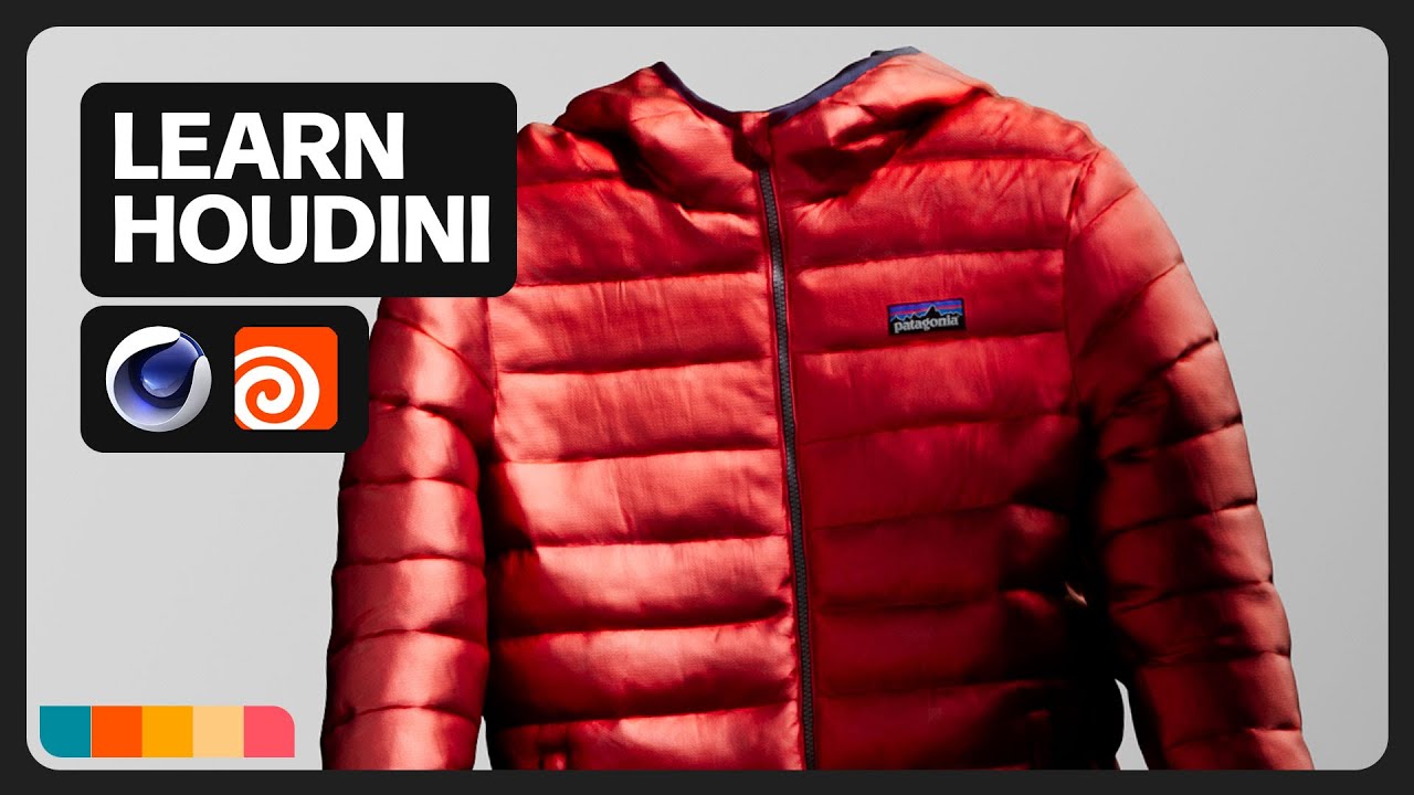 Cinema 4D to Houdini - Cloth Dynamics - YouTube