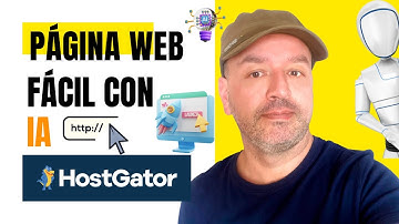 Cómo Crear Una Página Web Con IA Con Hostgator 2025