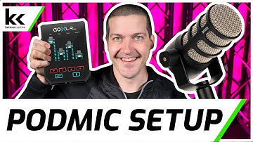 GoXLR Mini & Rode PodMic Setup | Best Microphone Settings