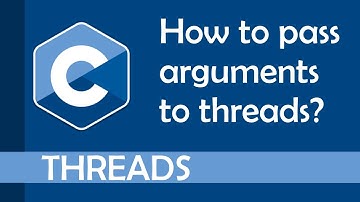 How to pass arguments to threads in C