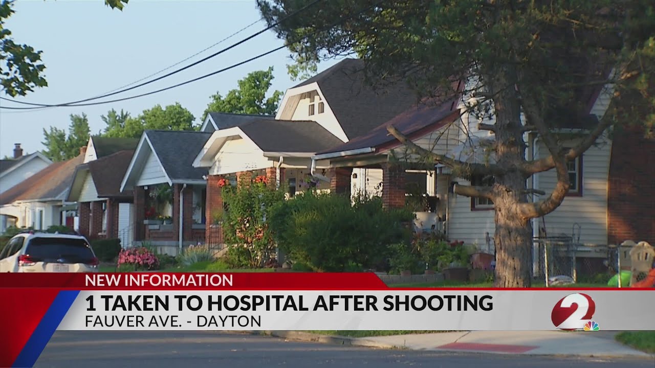 1 taken to hospital after shooting on Fauver Avenue - YouTube