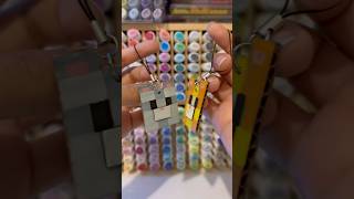 DIY gift idea for your bf/gf 🐱💕😘🌷 #art #diy #artideas #diyideas #drawing #keychain #gift