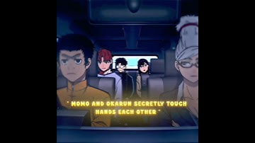 『 BRO THEY WERE CAUGHT RED-HANDED 😂 』「 DANDADAN ANIME EDIT 』 #okarun #ayasemomo #dandadan