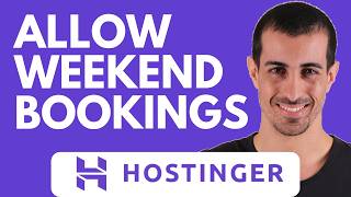 How to Allow Weekend Bookings in Hostinger Website Builder Appointment System