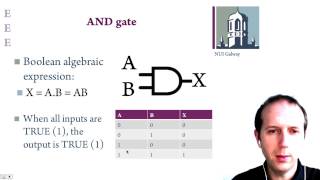 Lecture 8: Chips, logic gates