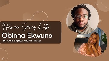 Interview with Obinna Ekwuno - Interview Series 🤩