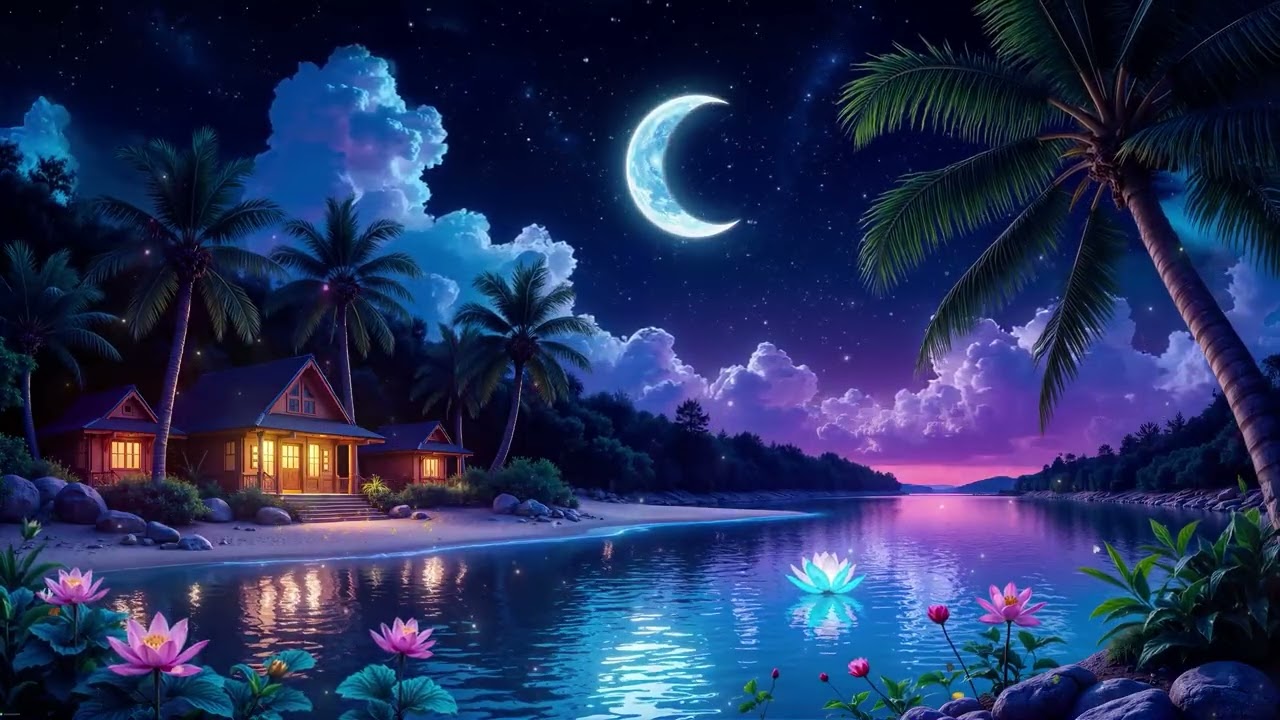 Deep Sleep Music – Soft Moon Glow for Emotional & Energy Healing