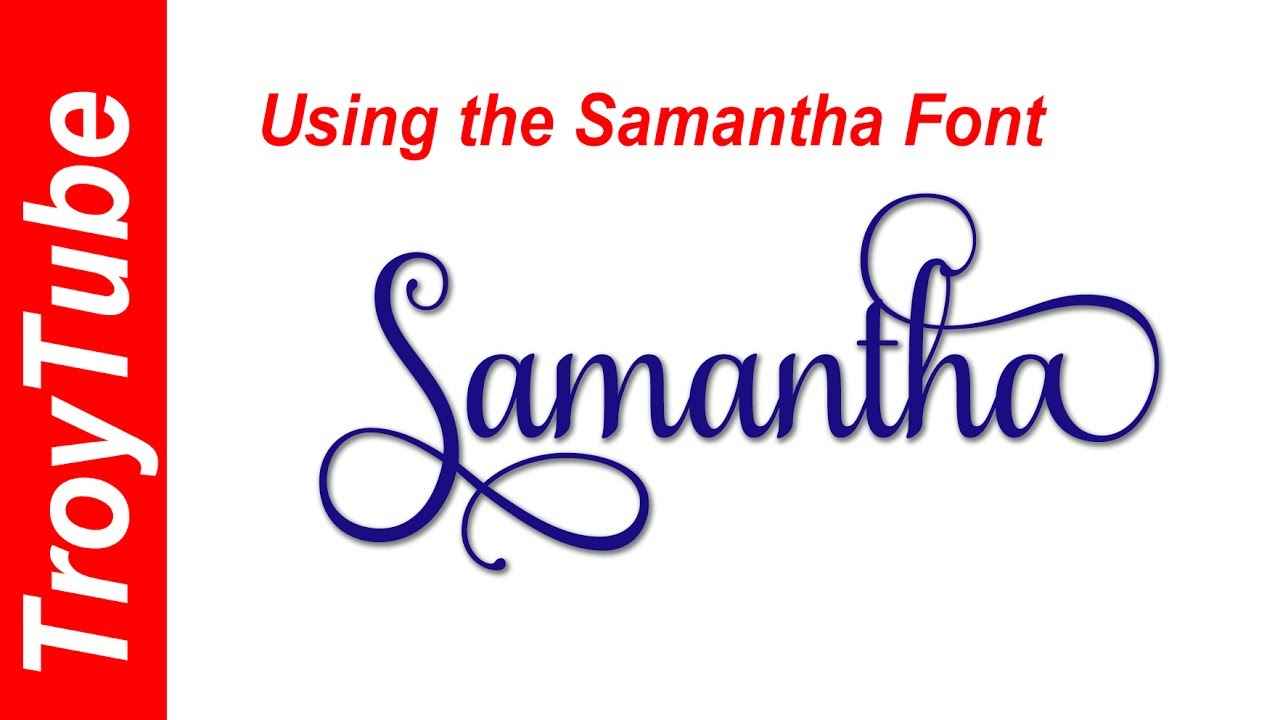 Download How To Use The Samantha Font In Cricut Design Space Youtube Yellowimages Mockups