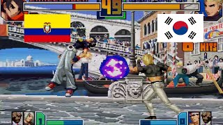 KOF 2001 Jorivi test (ecuador) VS joboman (south korea)