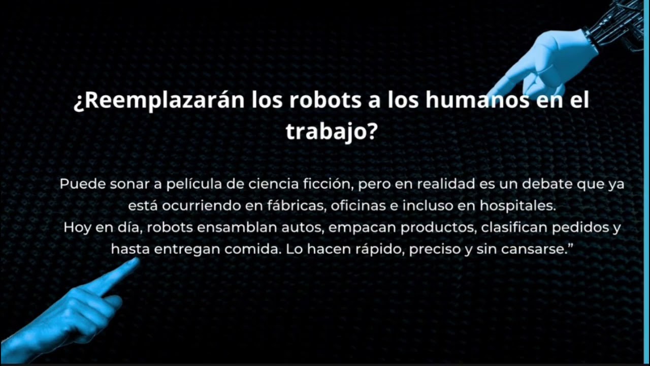 ¿Reemplazarán los robots a los humanos en el trabajo?