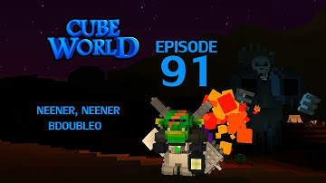 Cubeworld - 91 - Double Hell Portal + LICH (Neener Neener, Bdubs) - RPG Alpha Gameplay LP