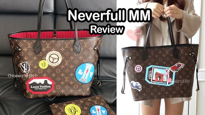 Louis Vuitton World Tour Neverfull MM JUST IN! Call/text us at