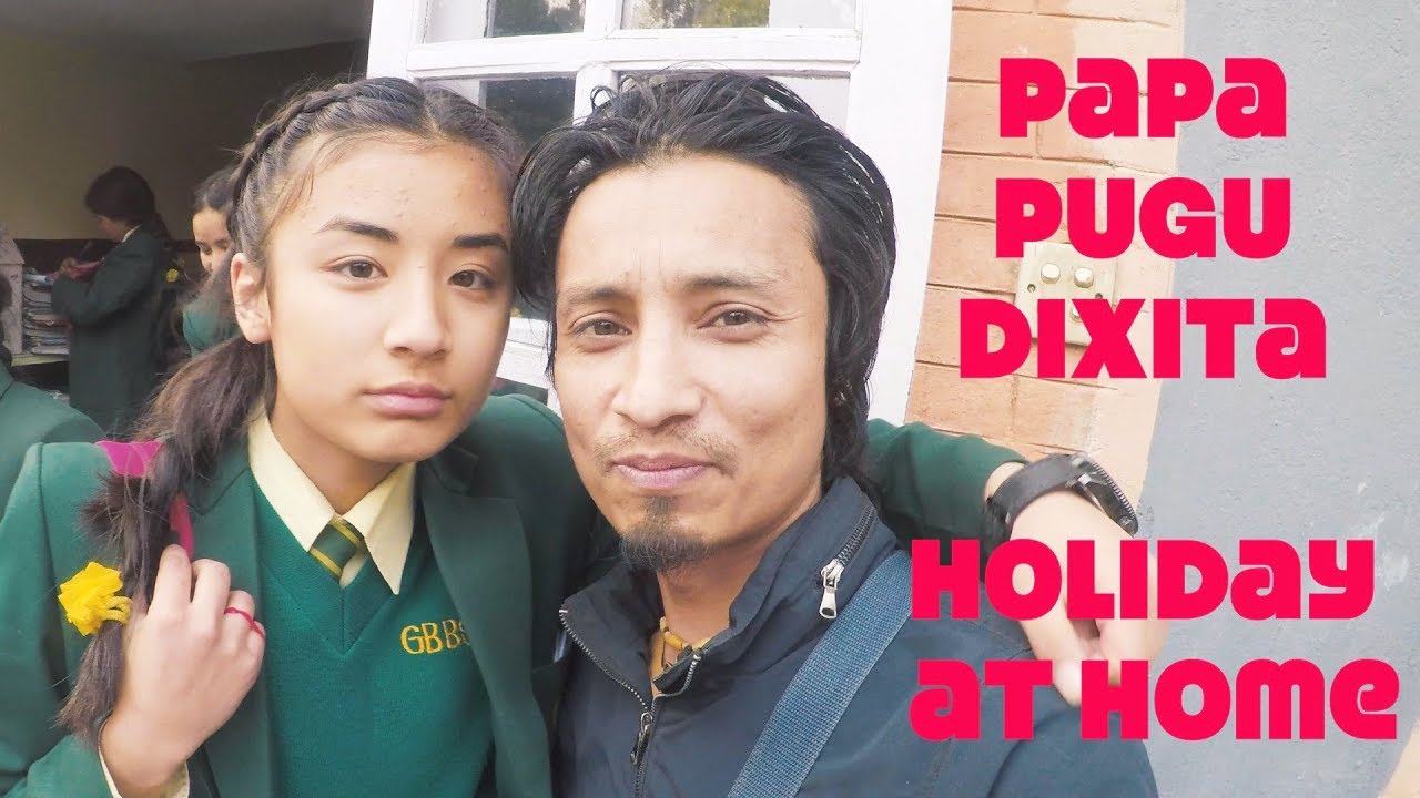 Папа Пугу (Диксита возвращается домой) влог