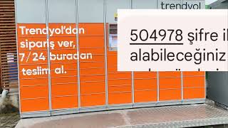 Trendyol Kargo Otomatı Nasıl Kullanılır ? Kargo Otomatı Nasıl Seçilir | Trendyol Gel-Al Noktası Resimi